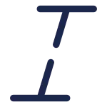 Text Italic SVG Icon